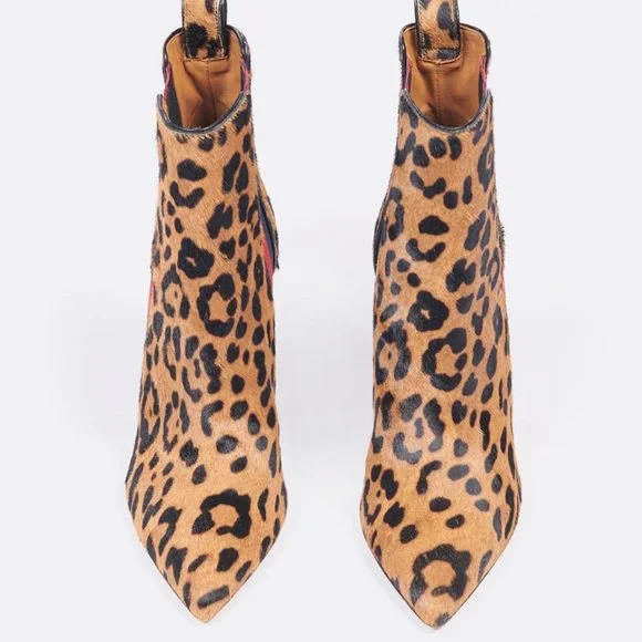 NWT Veronica Beard Fallon Boots Leopard 9.5 - Picture 6 of 16